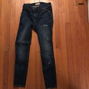 Madewell High Rise Skinny Jeans